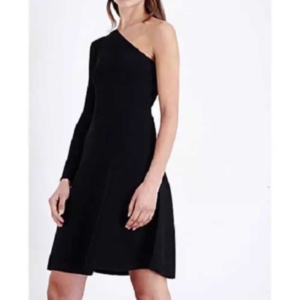 SANDRO Shirley One Shoulder LBD - Picture 4 of 7